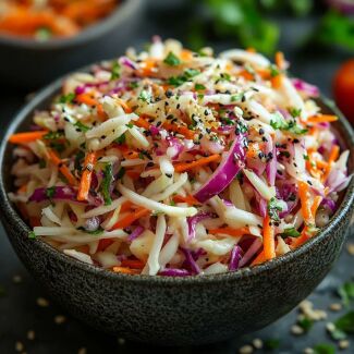Imagem da notícia Coleslaw Vegano Estilo Delicatessen: Cremoso e Surpreendente